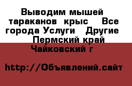 Выводим мышей ,тараканов, крыс. - Все города Услуги » Другие   . Пермский край,Чайковский г.